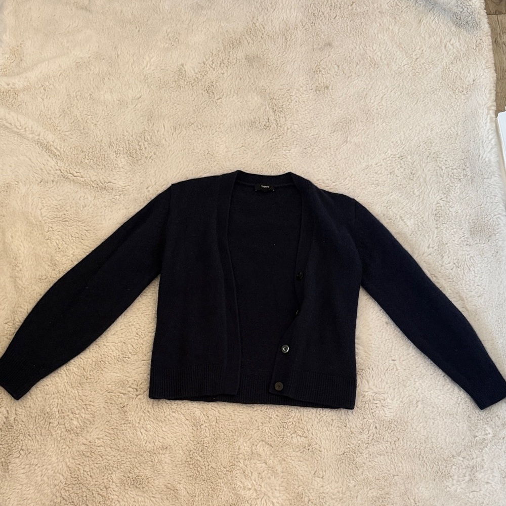 Theory Navy Women's Cardigan